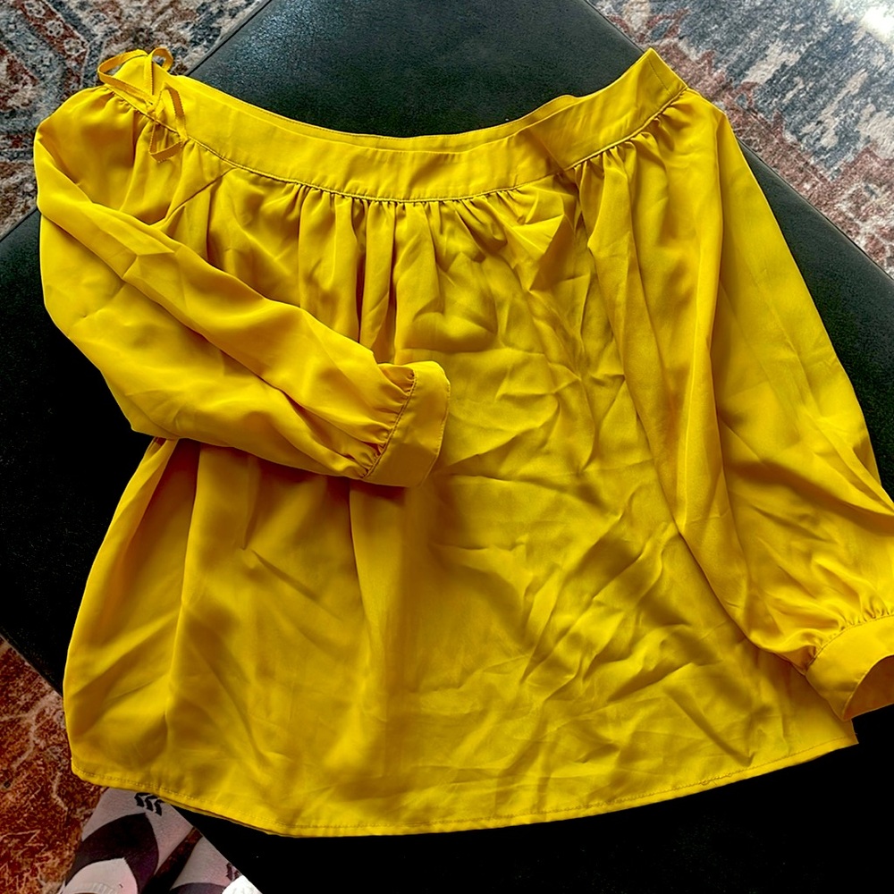 Anthropologie Maeve off the shoulder blouse
